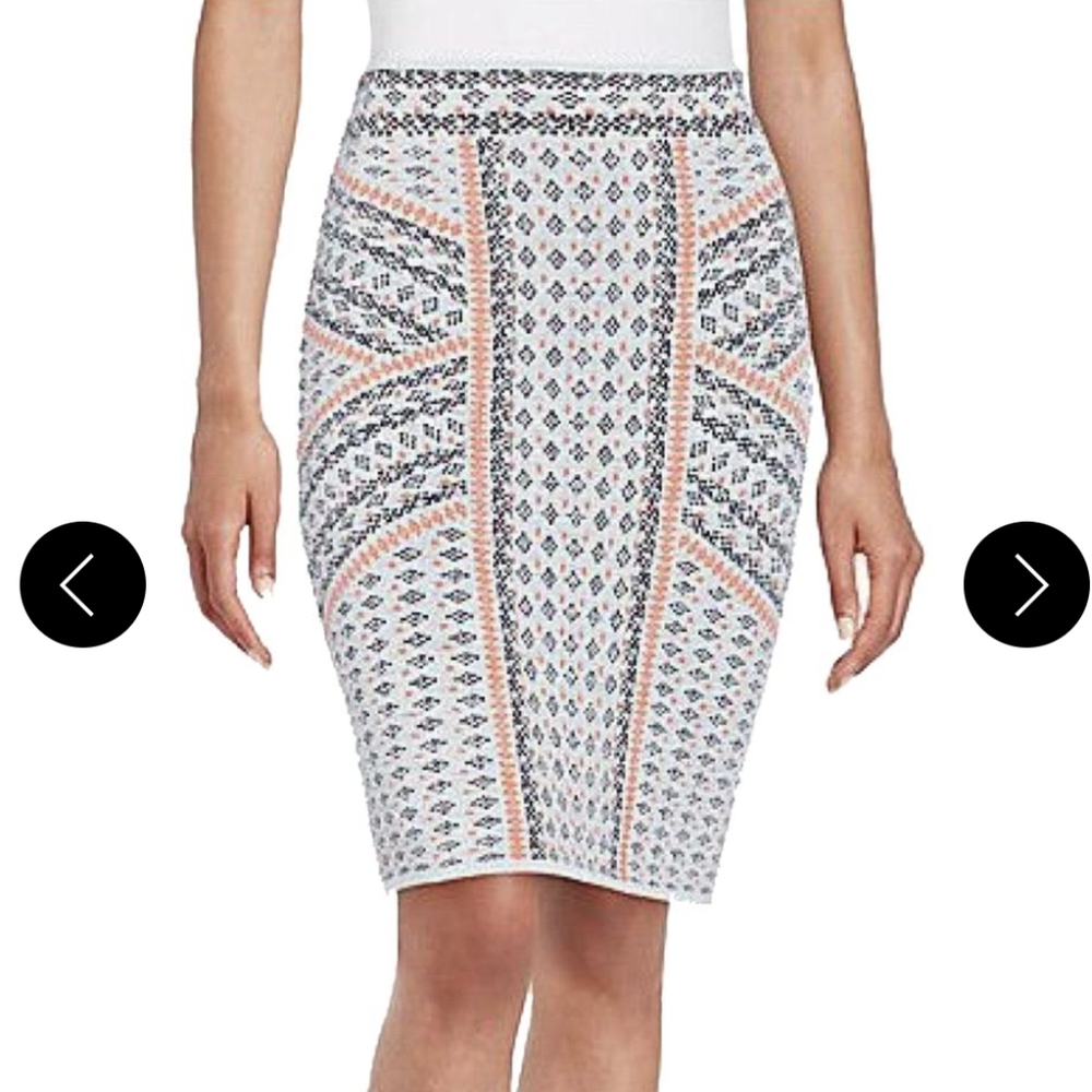 BCBG MaxAzria Fitted Bodycon Skirt